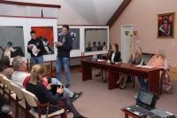 Краљ Милан и лејди Черчил