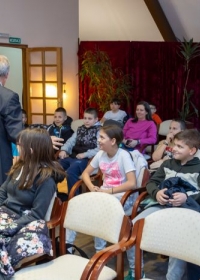 Druženje Vlaste Cenića sa osnovcima