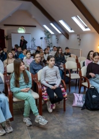 Druženje Vlaste Cenića sa osnovcima