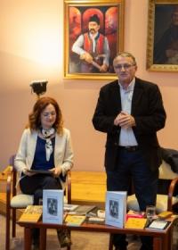 Промоција књиге „Голубови на штриканој завеси“ Слободана Ристовића