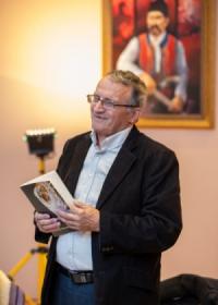 Промоција књиге „Голубови на штриканој завеси“ Слободана Ристовића