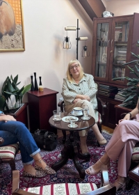 Poseta Jasmine Ninkov, upravnice Narodne biblioteke Srbije