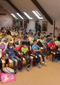 Свечани пријем првака у Библиотеци у Чајетини