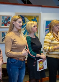 ОТВАРАЊЕ ИЗЛОЖБЕ АУТОРКЕ ВЕСНЕ ПЕТРОВИЋ 